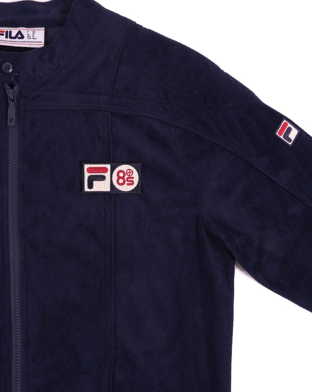 Fila Vintage Terrinda Mk3 Pro Badge Track Top Navy - Image 2