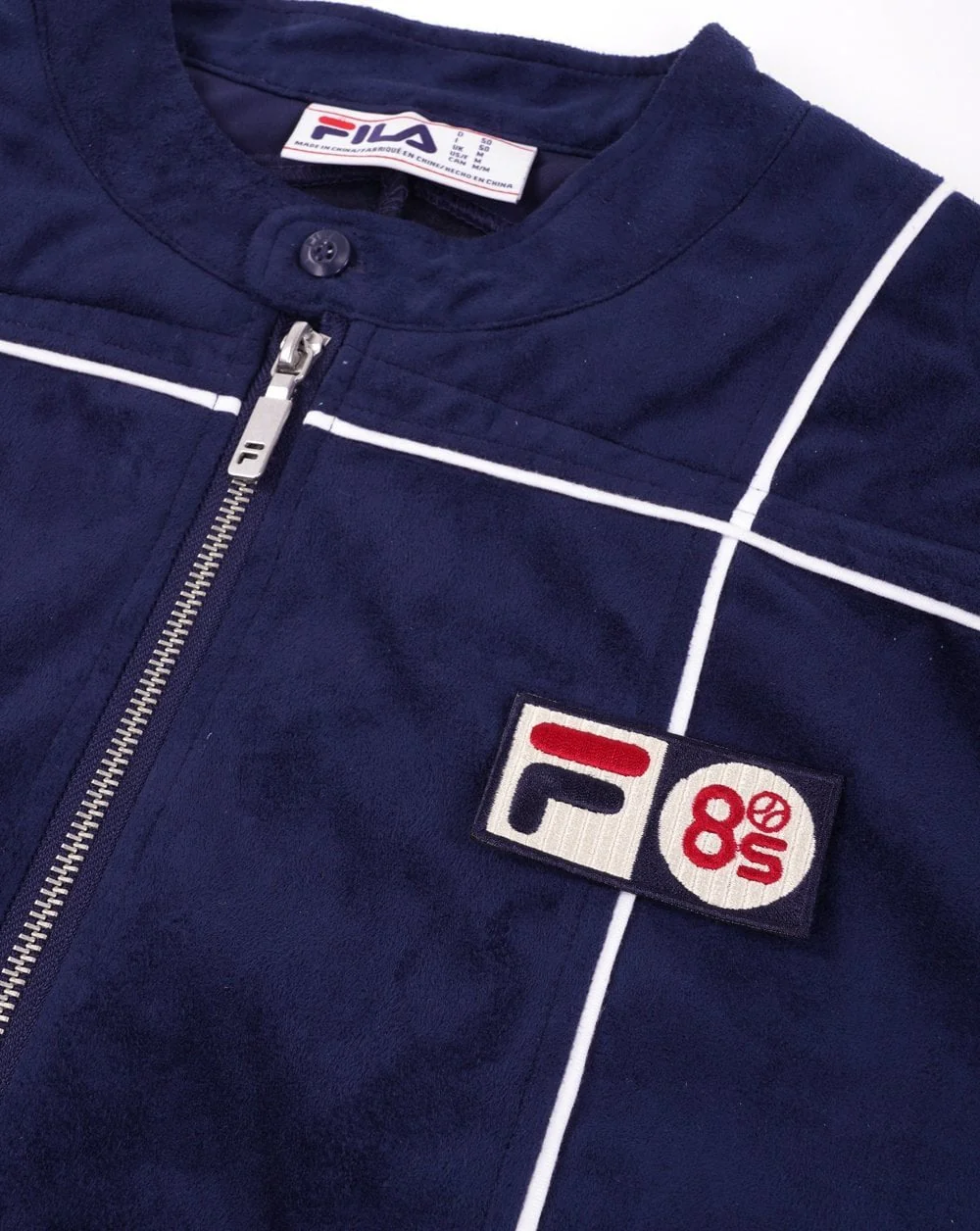 Fila Vintage Terrinda Mk3 Pro Badged Track Top Navy - Image 2