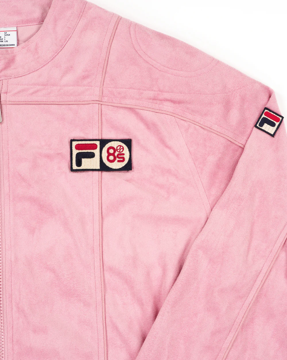 Fila Vintage Terrinda Mk3 Pro Badged Track Top Pink Nectar - Image 3