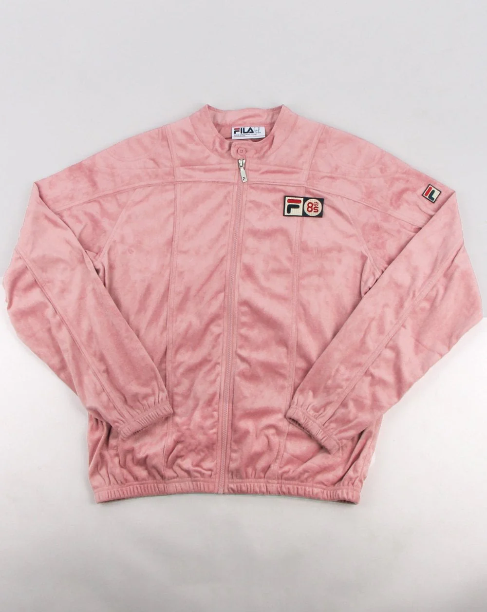 Fila Vintage Terrinda Mk3 Pro Badged Track Top Pink Shadow
