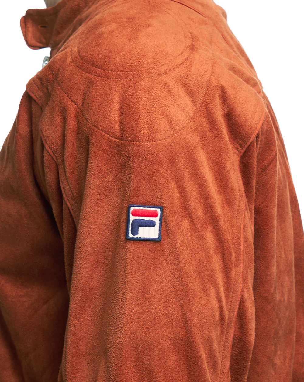 Fila Vintage Terrinda MK3 Track Top Burnt Orange - Image 4