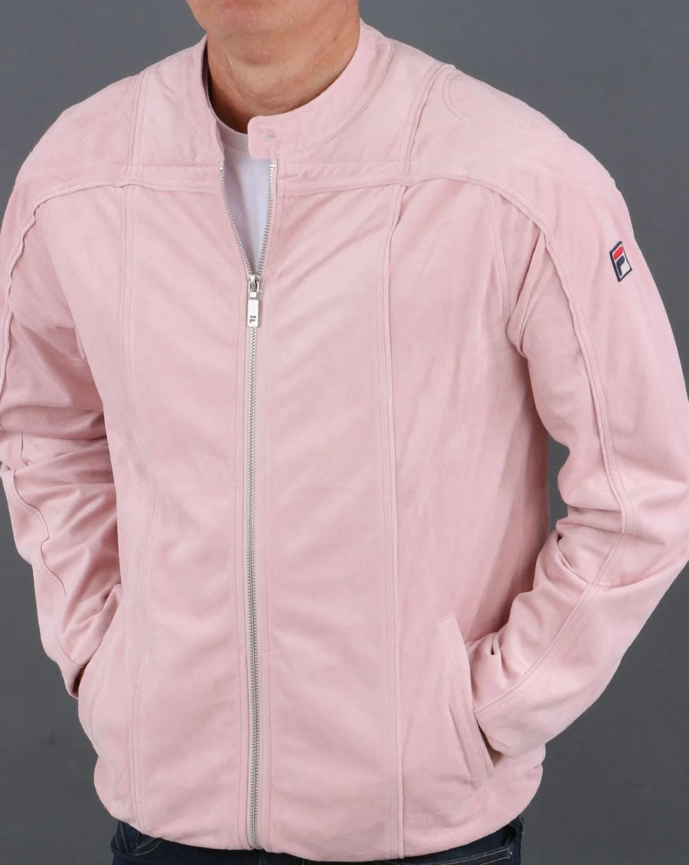Fila Vintage Terrinda Track Top Powder Pink