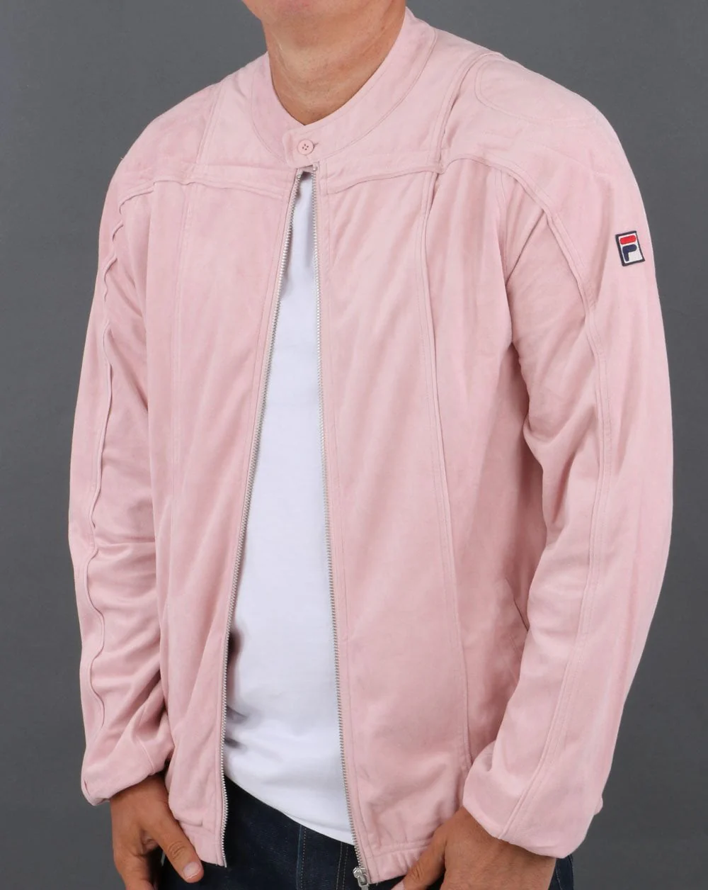 Fila Vintage Terrinda Track Top Powder Pink - Image 2