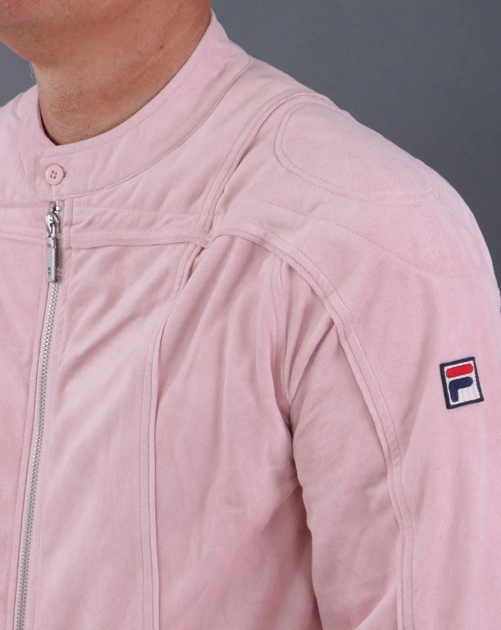 Fila Vintage Terrinda Track Top Powder Pink - Image 4