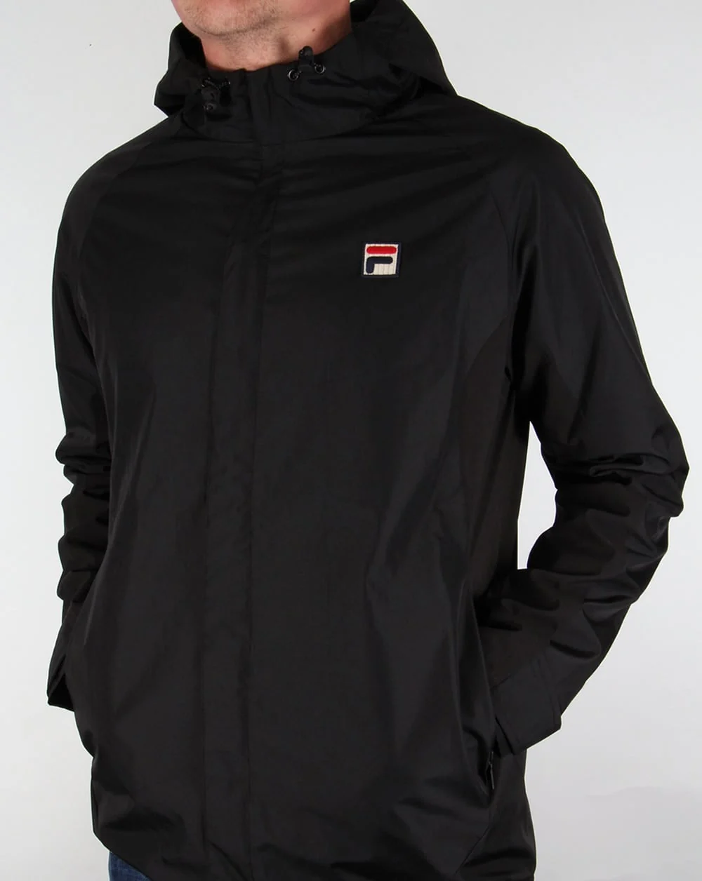 Fila Vintage Tivo Technical Jacket Black - Image 3