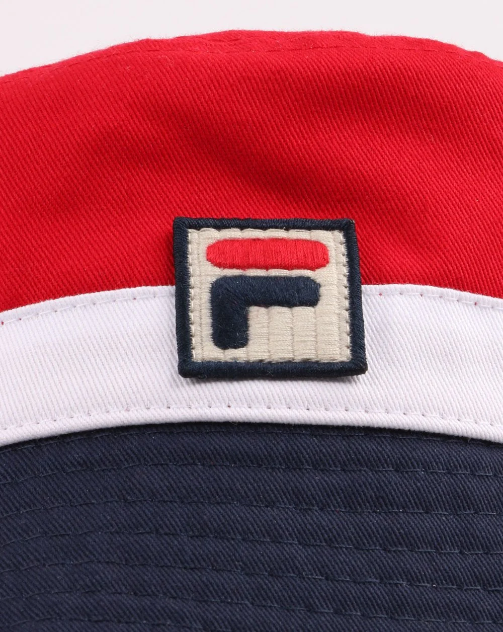 Fila Vintage trio Bucket Hat Red/white/navy - Image 2