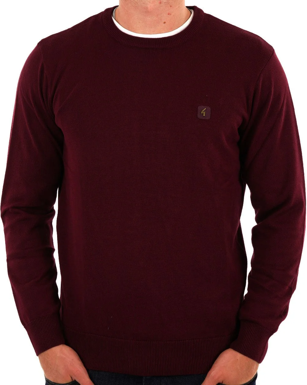 Gabicci Vintage Crew Neck Jumper Port
