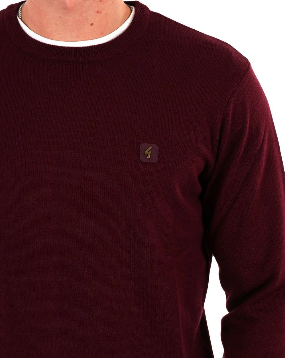 Gabicci Vintage Crew Neck Jumper Port - Image 2