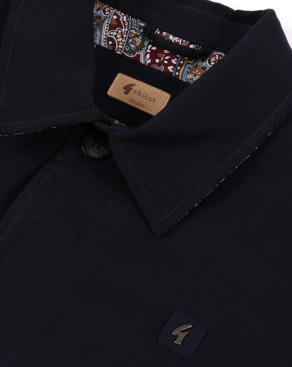 Gabicci Vintage Houghton Mac Navy - Image 2