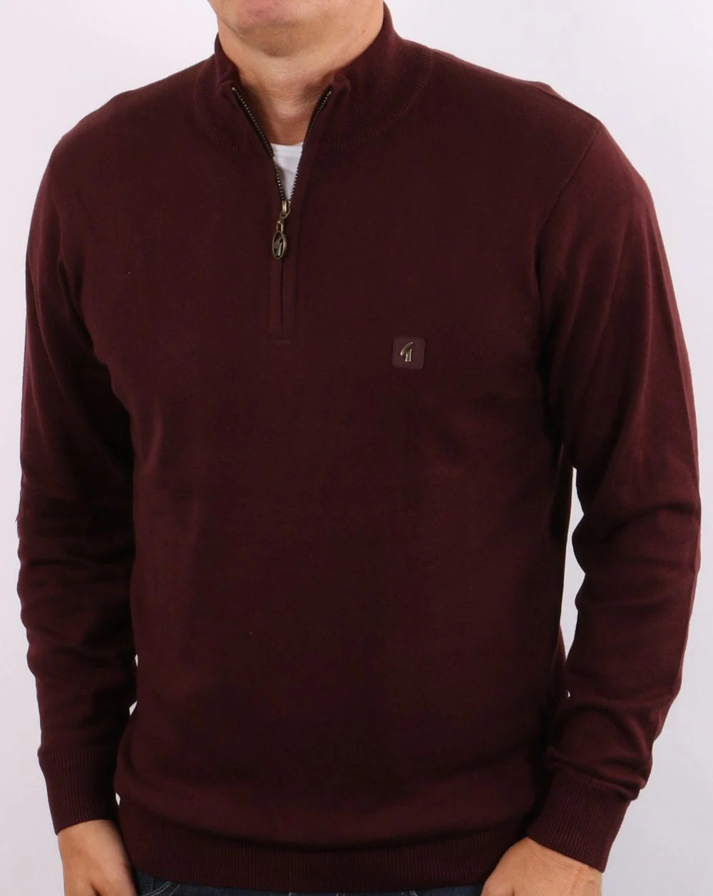 Gabicci Vintage Quarter Zip Port