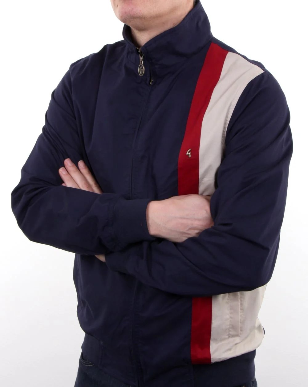 Gabicci Vintage Samson Jacket Navy - Image 2