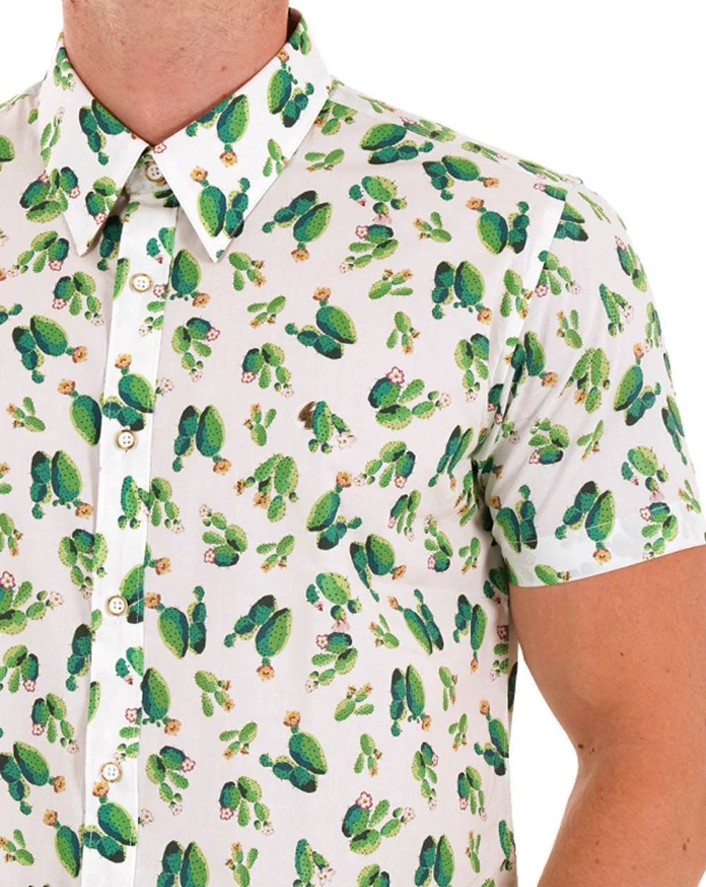 Gabicci Vintage Summer Shirt Cactus - Image 2