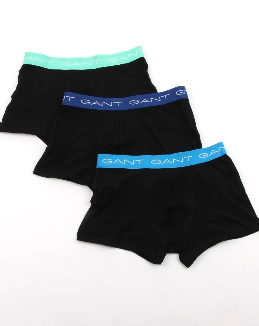 Gant 3 Pack Cotton Trunks Black - Image 3