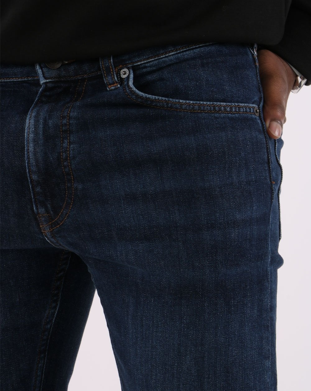 Gant Arley Regular Fit Jeans Dark Blue Worn In - Image 3