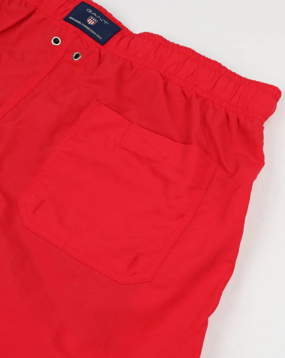 Gant Basic Swim Shorts Bright Red - Image 3