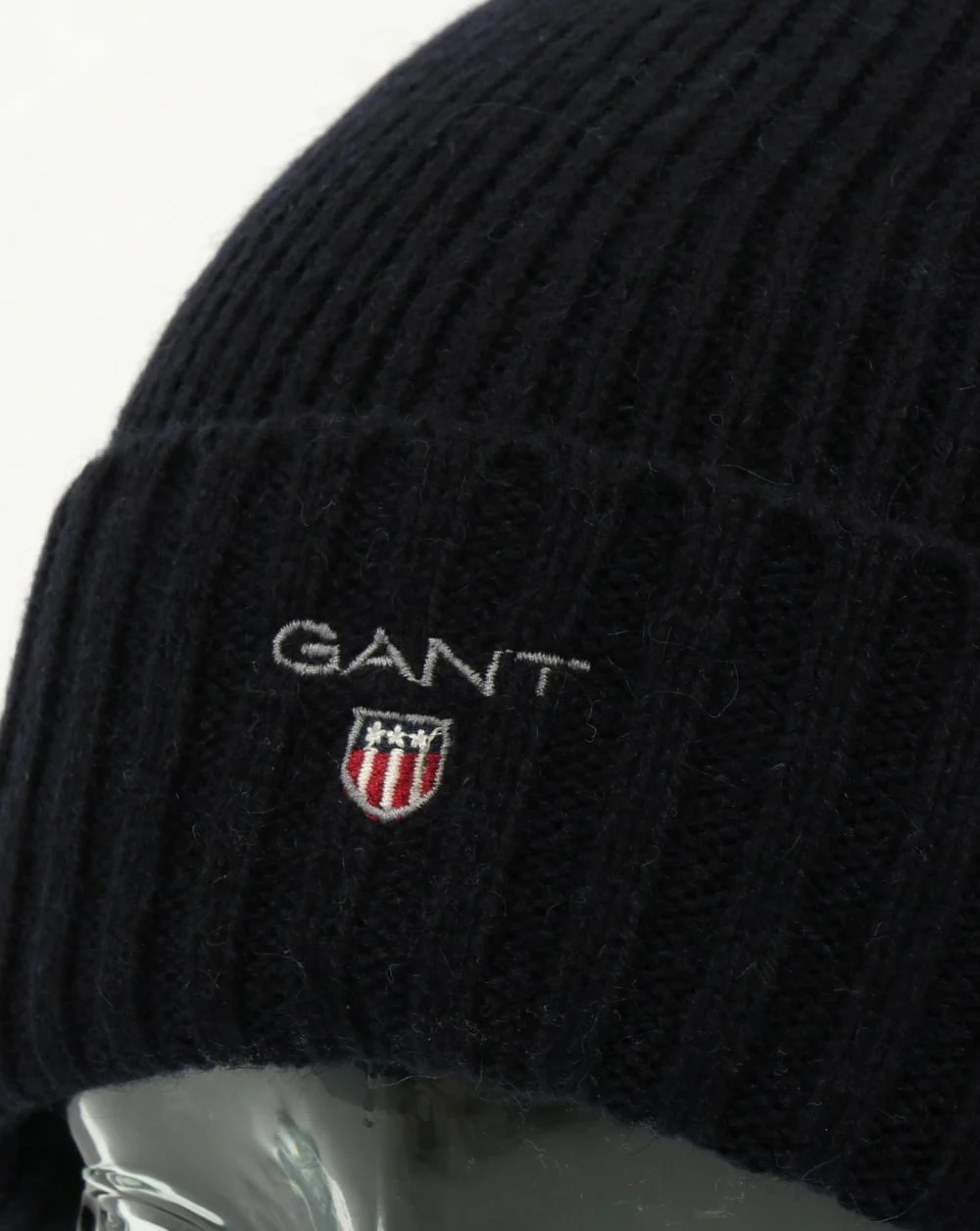 Gant Fleece Lined Beanie Navy - Image 2