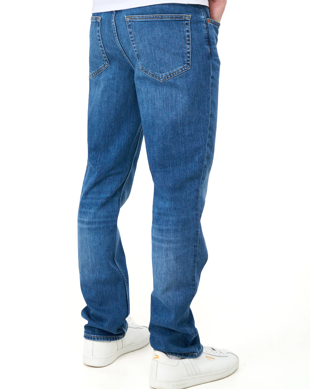 Gant Jeans Regular Fit Mid Blue Broken In - Image 5