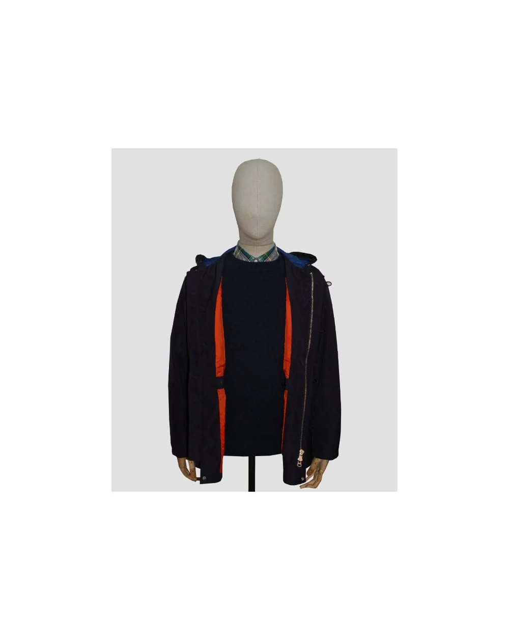 Gant Rugger Lightweight Parka Navy - Image 5
