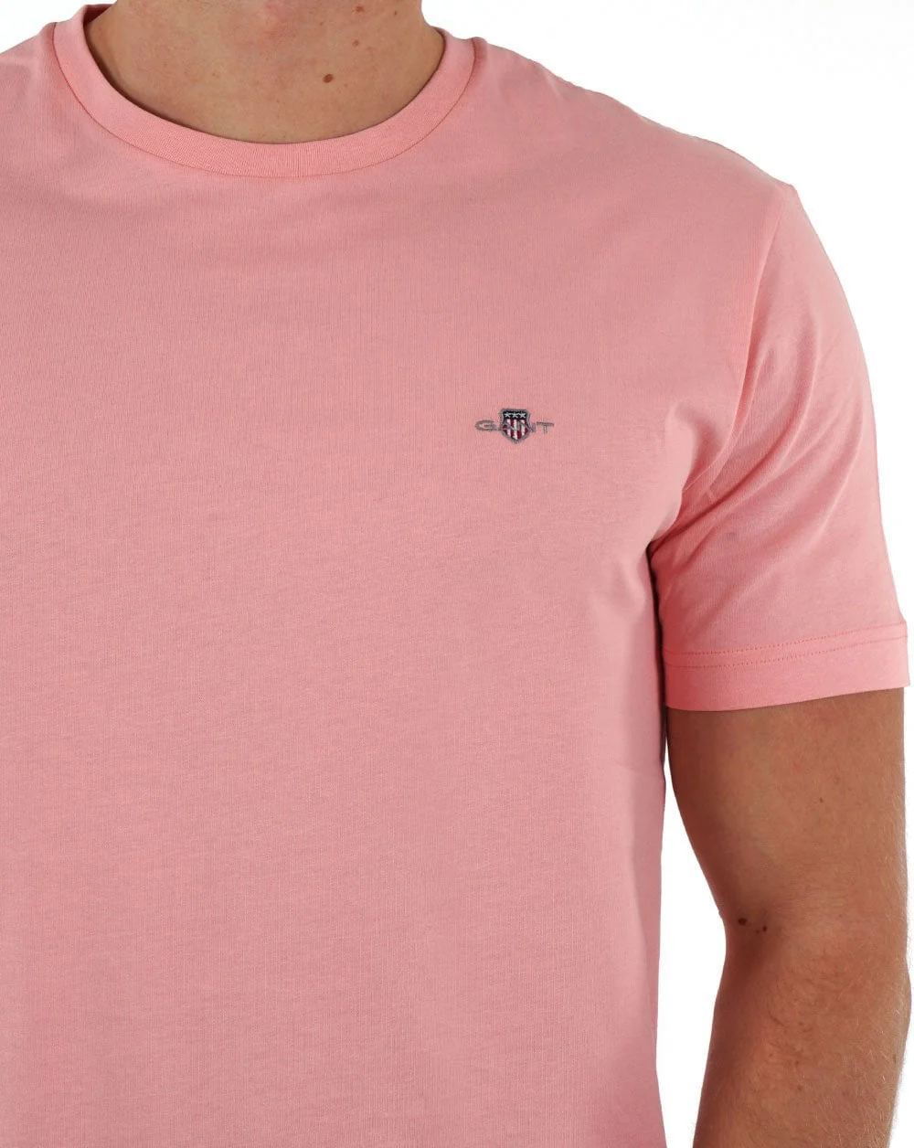 Gant Shield Crew T-shirt Soft Pink - Image 2