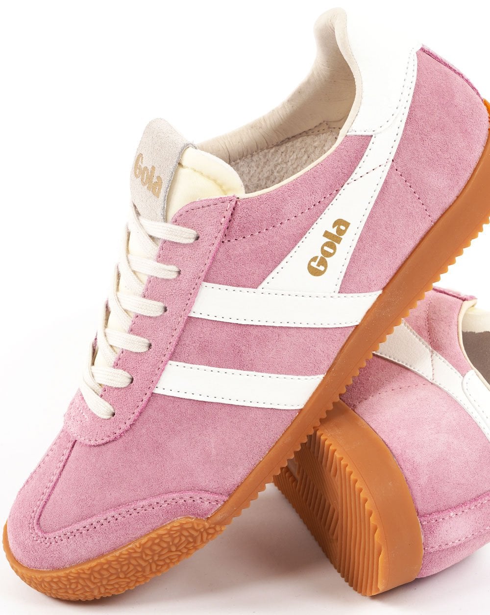 Gola Classics Women's Elan Trainers Candy / White