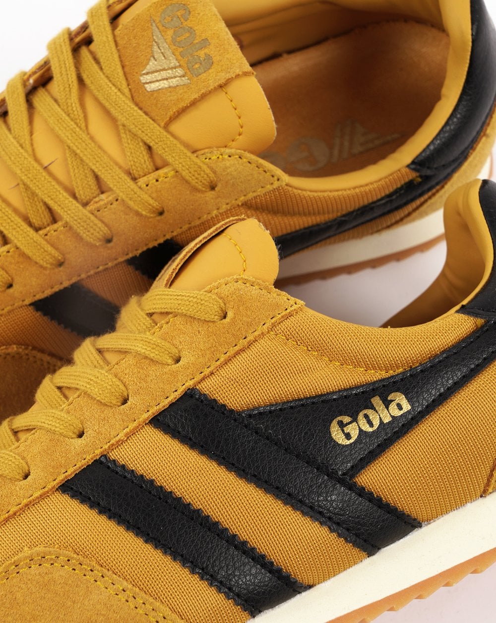 Gola Europa Trainers Sun / Black - Image 3