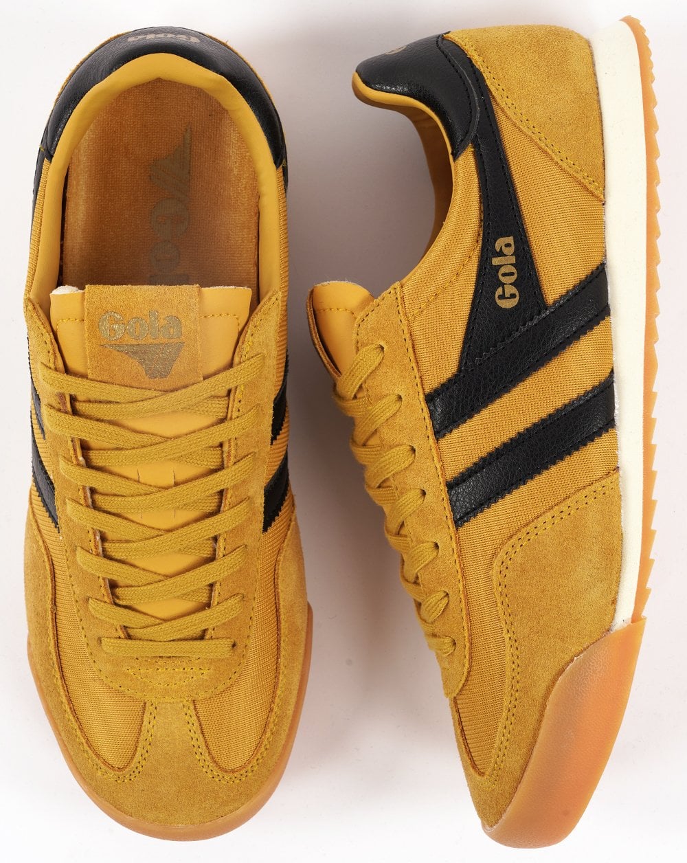 Gola Europa Trainers Sun / Black - Image 4