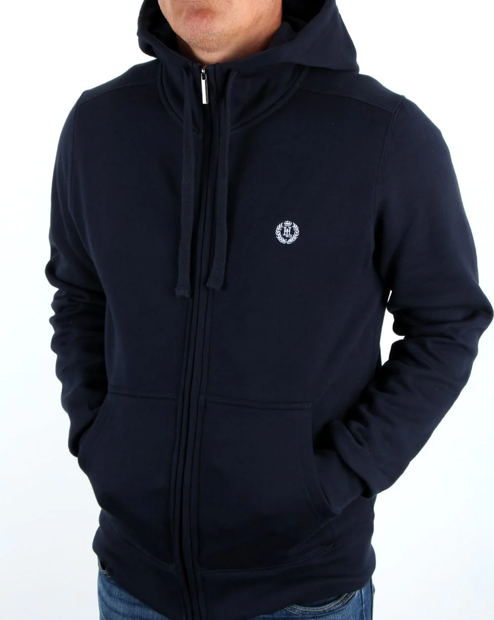 Henri Lloyd Bredgar Full Zip Sweat Navy - Image 3