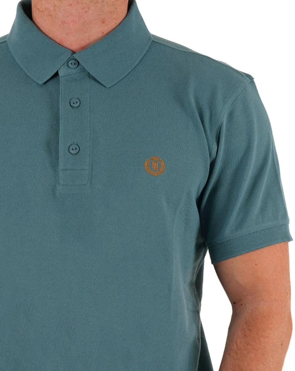 Henri Lloyd Falmouth Polo Shirt Washed Teal - Image 2