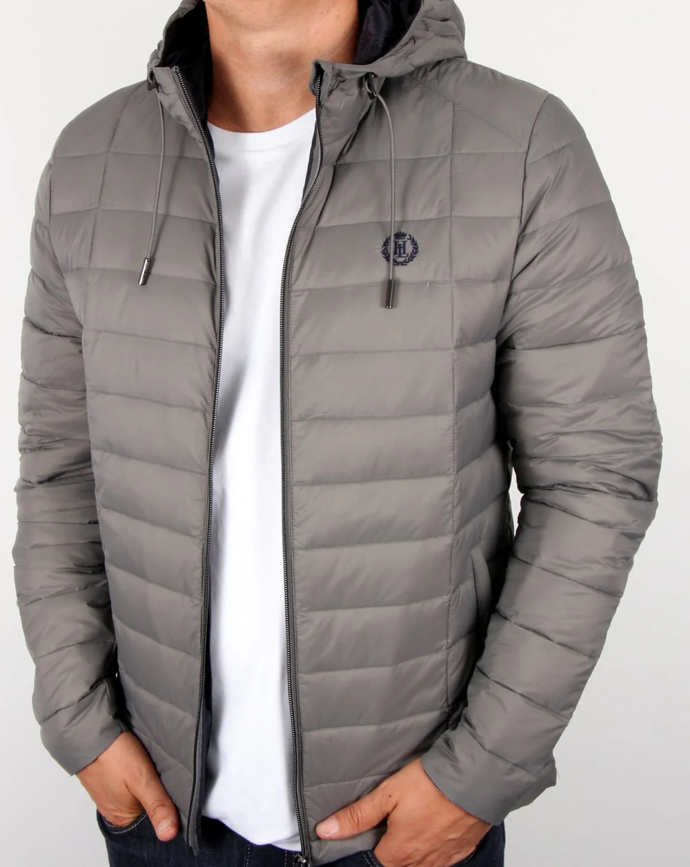 Henri Lloyd Ganton Down Jacket Grey - Image 3