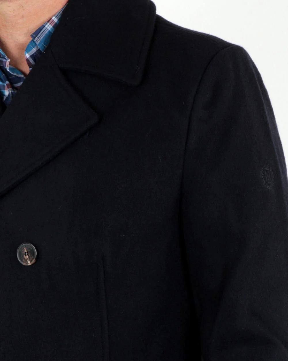 Henri Lloyd Melton Pea Coat Navy - Image 2