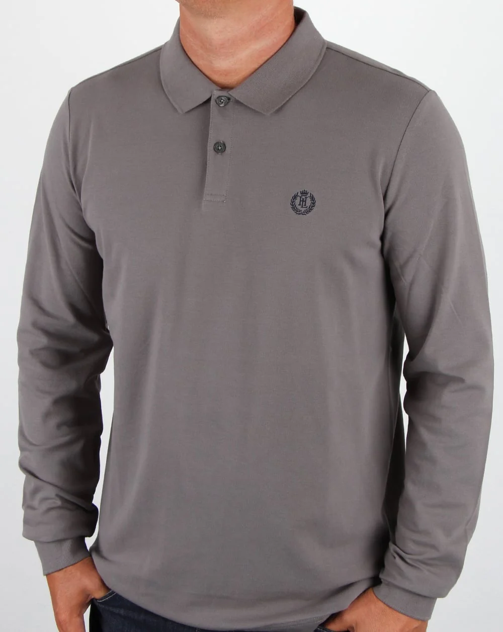 Henri Lloyd Musburry Ls Polo Shirt Flint Grey