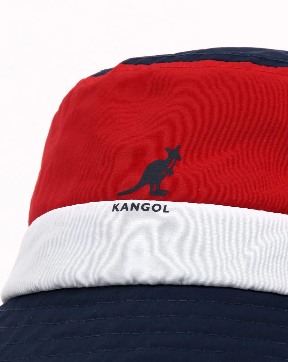 Kangol Bold Stripe Bucket Hat Navy - Image 2