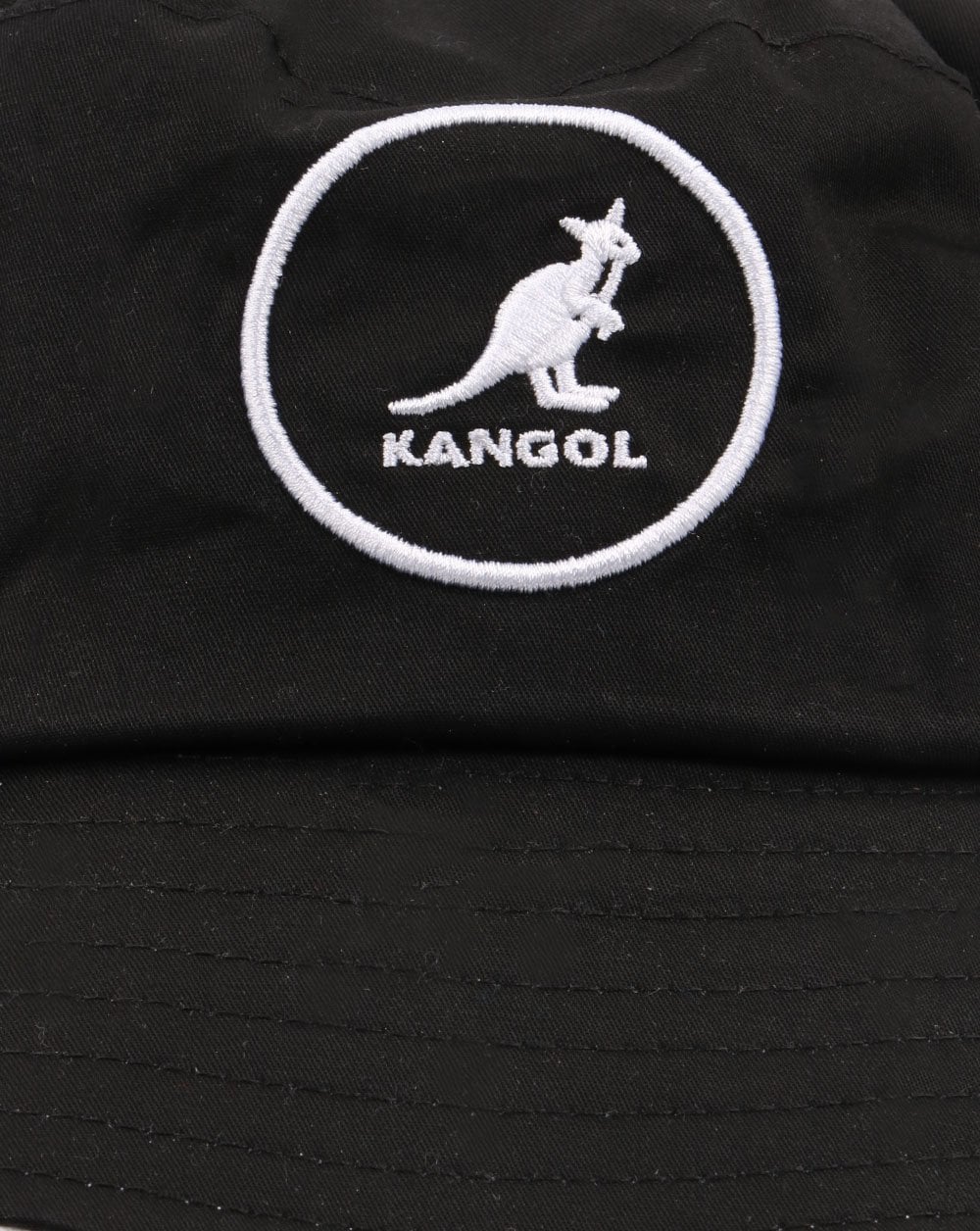 Kangol Cotton Bucket Hat Black - Image 2