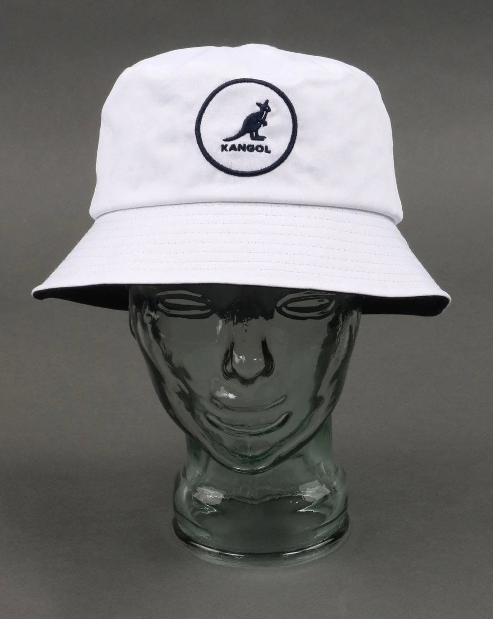Kangol Cotton Bucket Hat White - Image 3