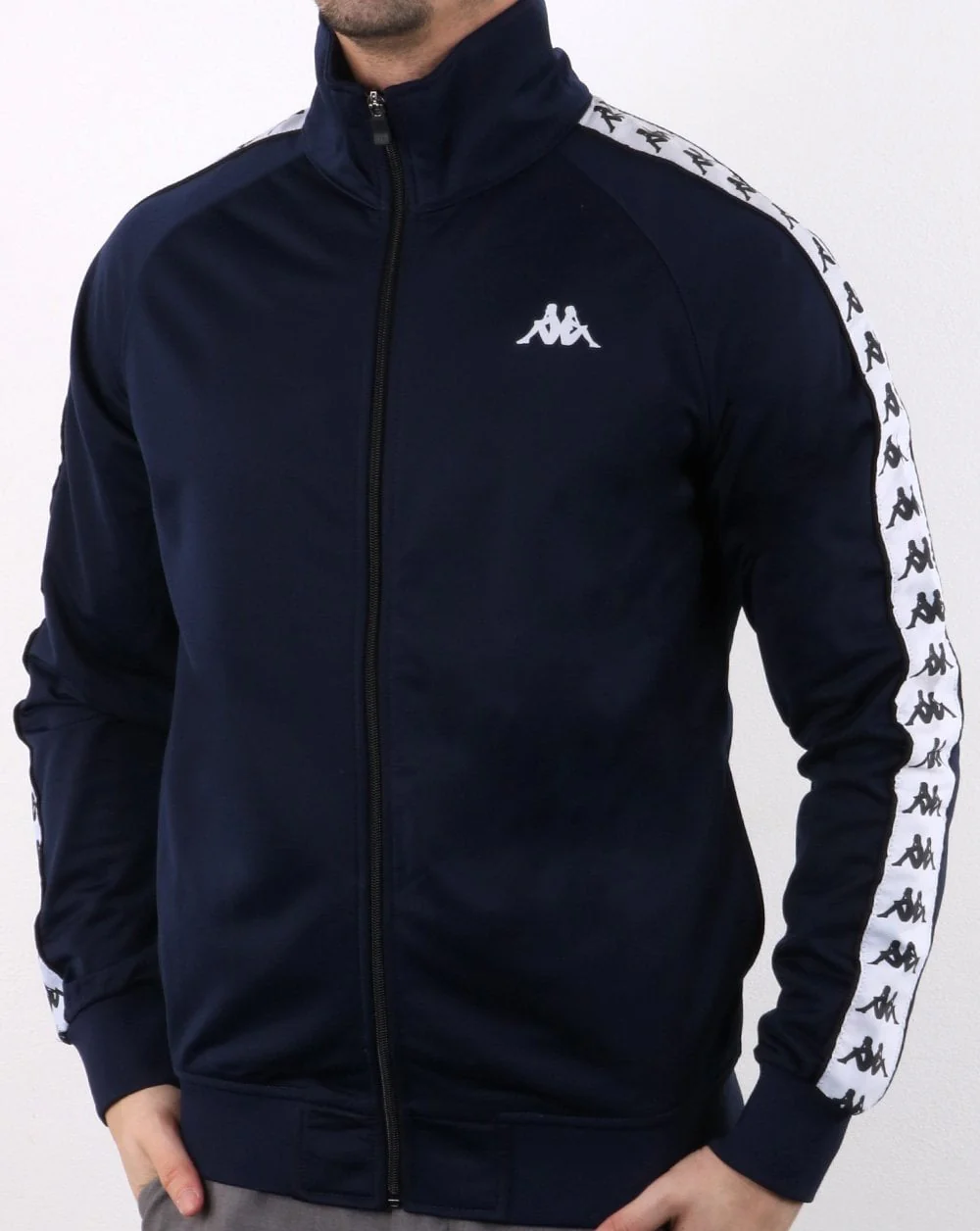 Kappa Anniston Banda Jacket Navy/White