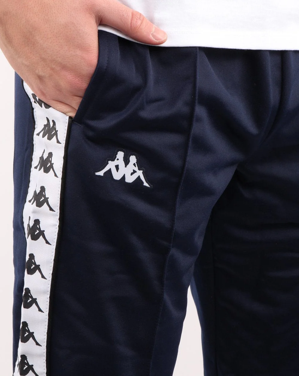 Kappa Banda Astoria Slim Pant Blue/White - Image 2
