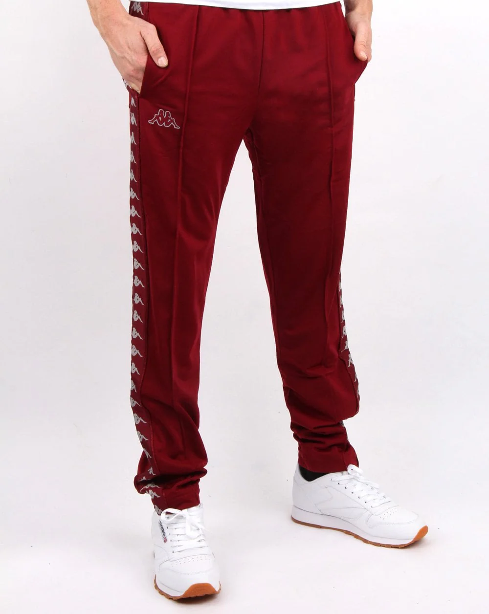 Kappa Banda Astoria Slim Pant Burgundy