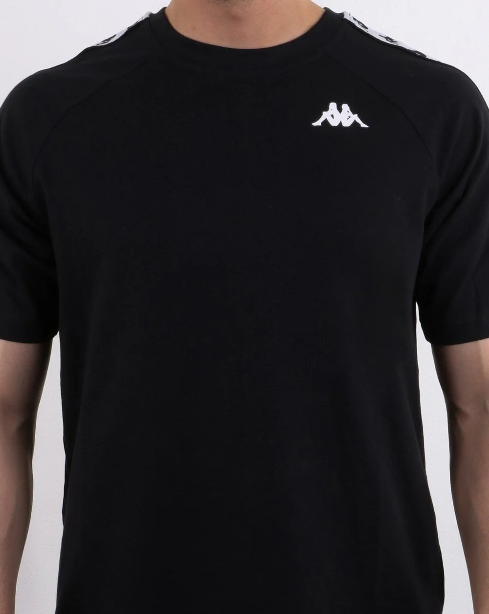 Kappa Coen Banda T-shirt Black/white - Image 4