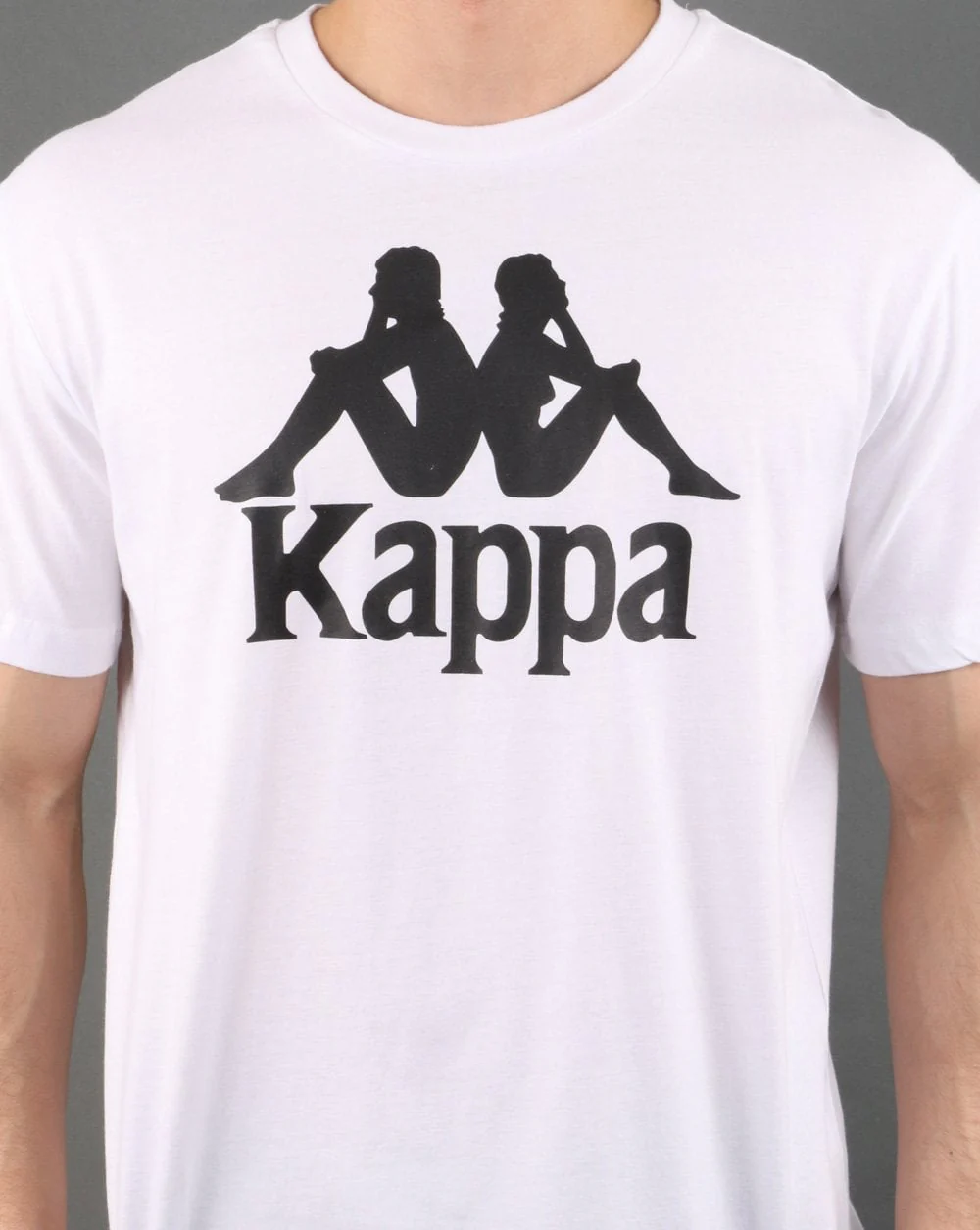 Kappa Tahiti T-shirt White/Black - Image 3