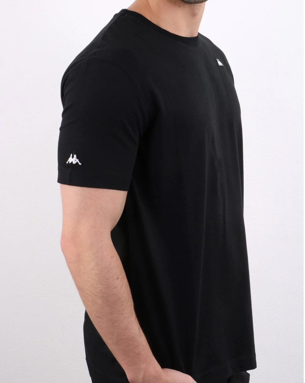 Kappa Taylor T-shirt Black/White - Image 2