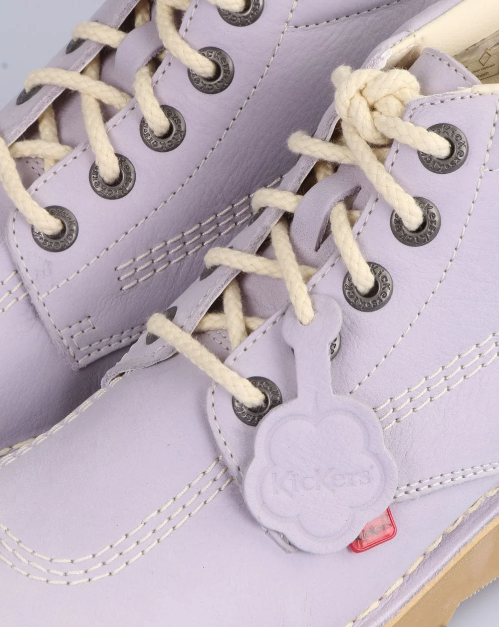 Kickers Kick Hi Nubuck Boot Lilac - Image 3