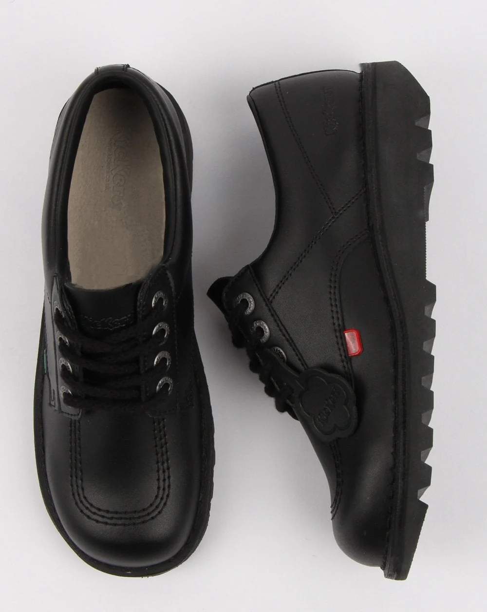 Kickers Kick Lo Shoes Black - Image 2