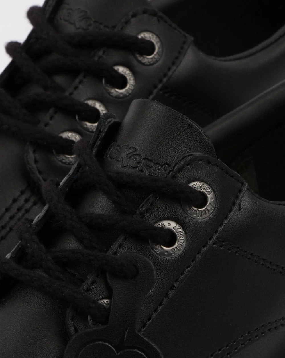 Kickers Kick Lo Shoes Black - Image 3