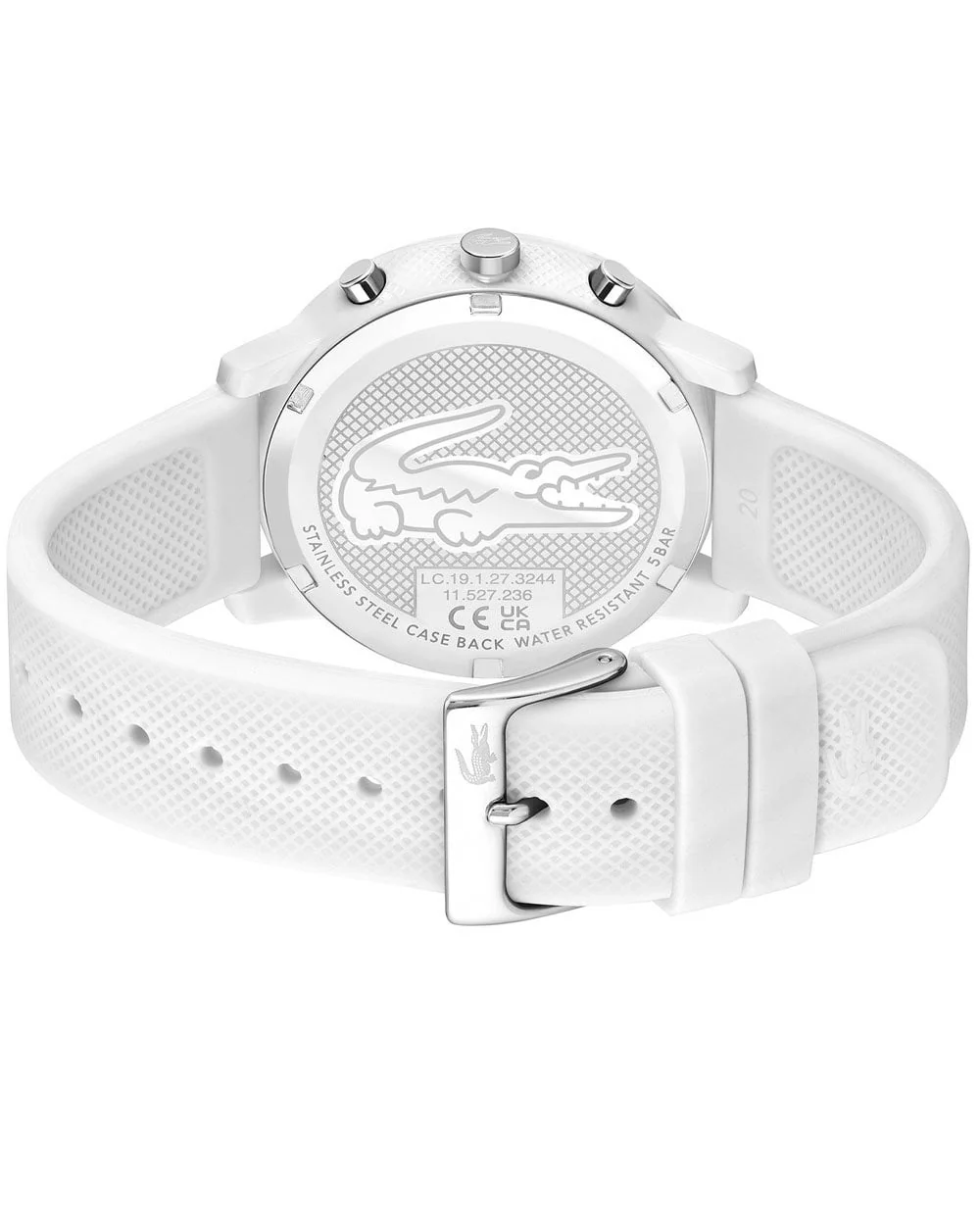 Lacoste 12.12 Chronograph Watch White - Image 2