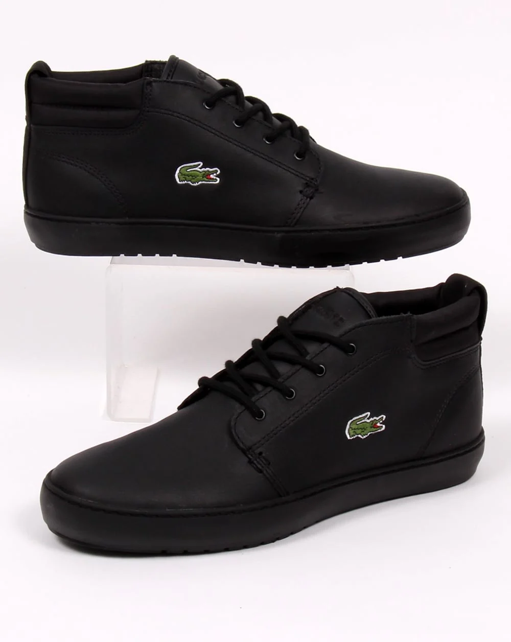Lacoste Ampthill Terra Boots Black Leather