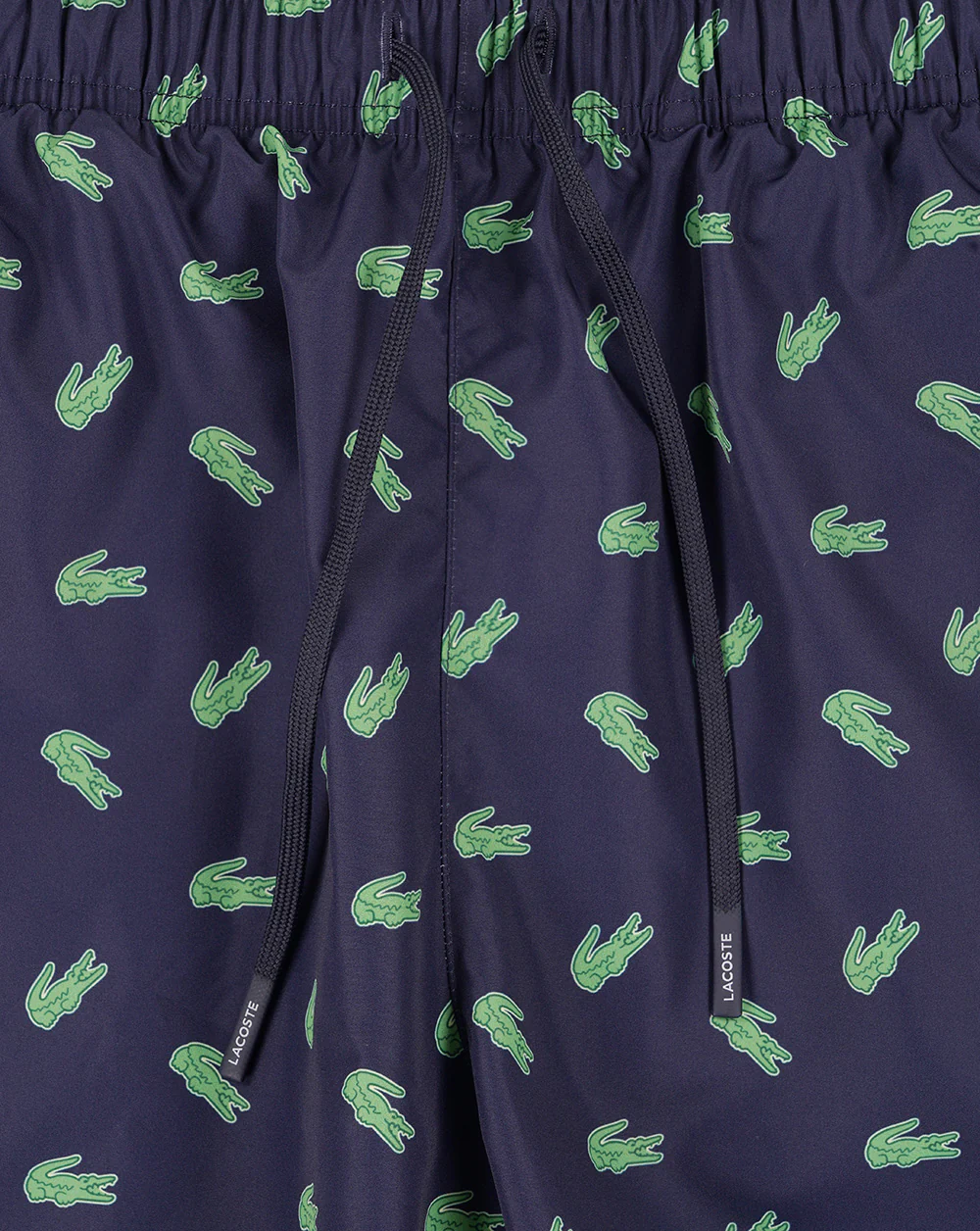 Lacoste Croc Print Swim Shorts Navy - Image 3