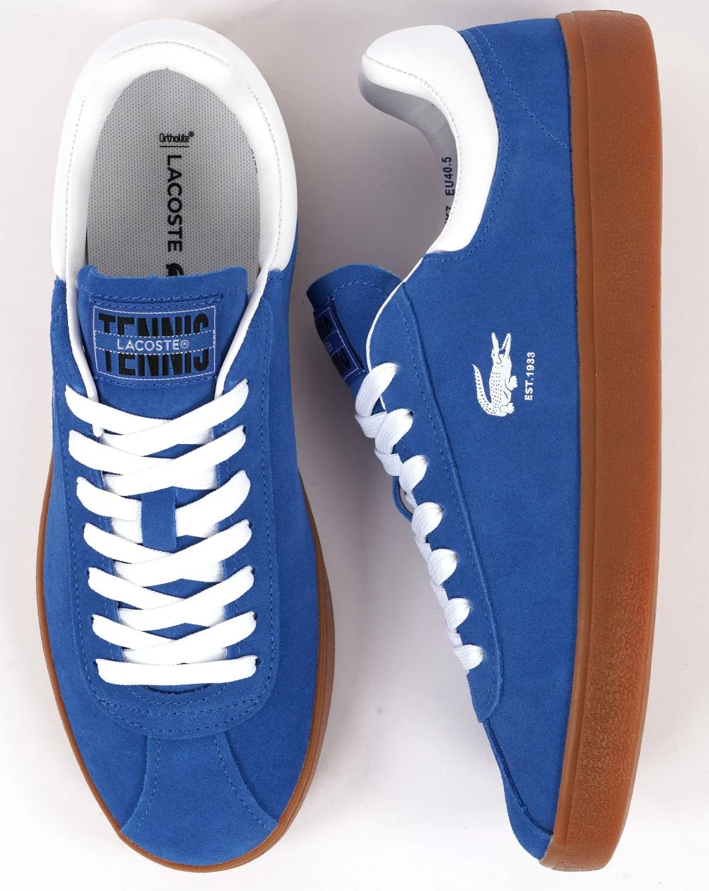 Lacoste Baseshot Trainer Royal Blue/Gum