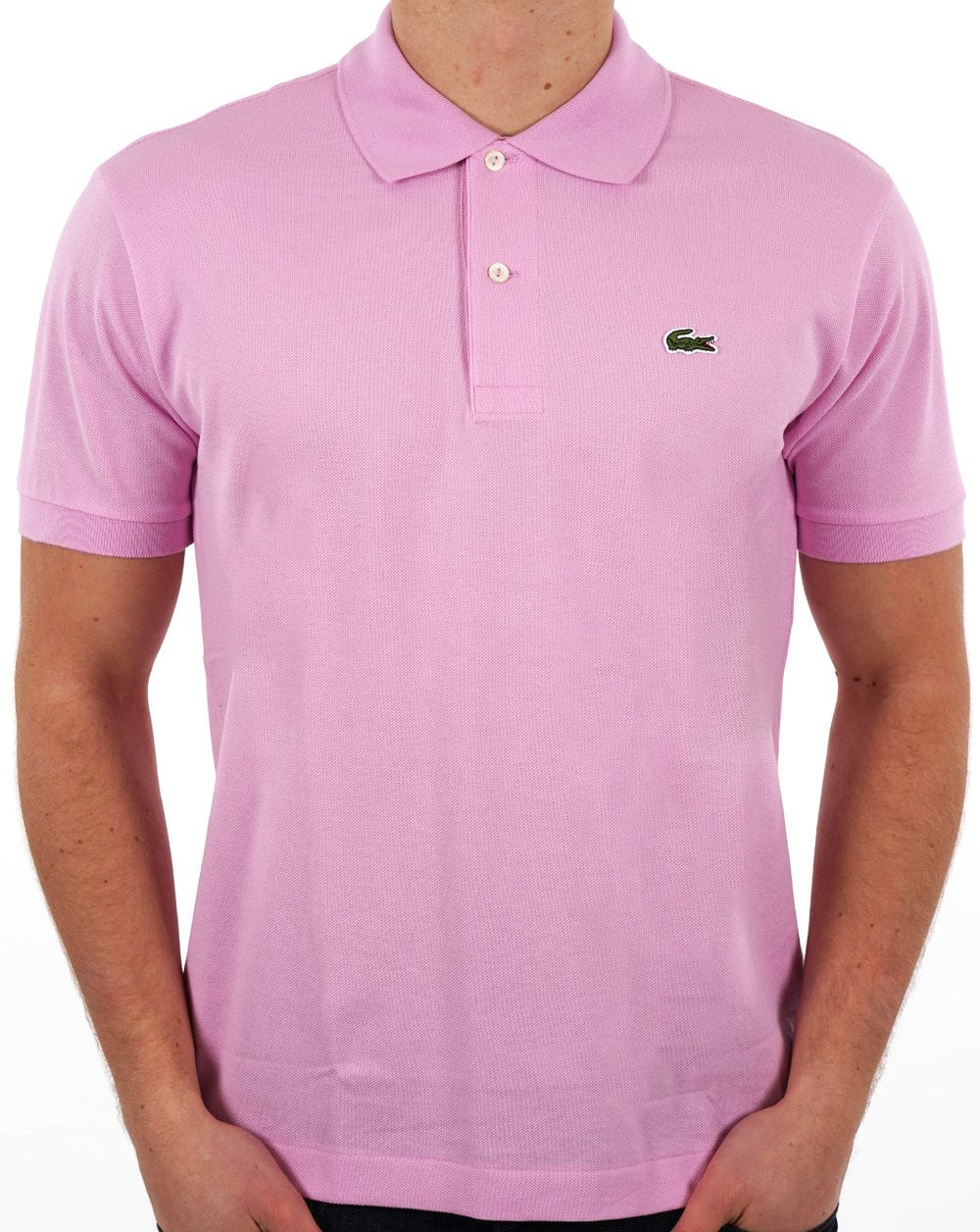 Lacoste Classic Polo Shirt Gelato Pink - Image 3