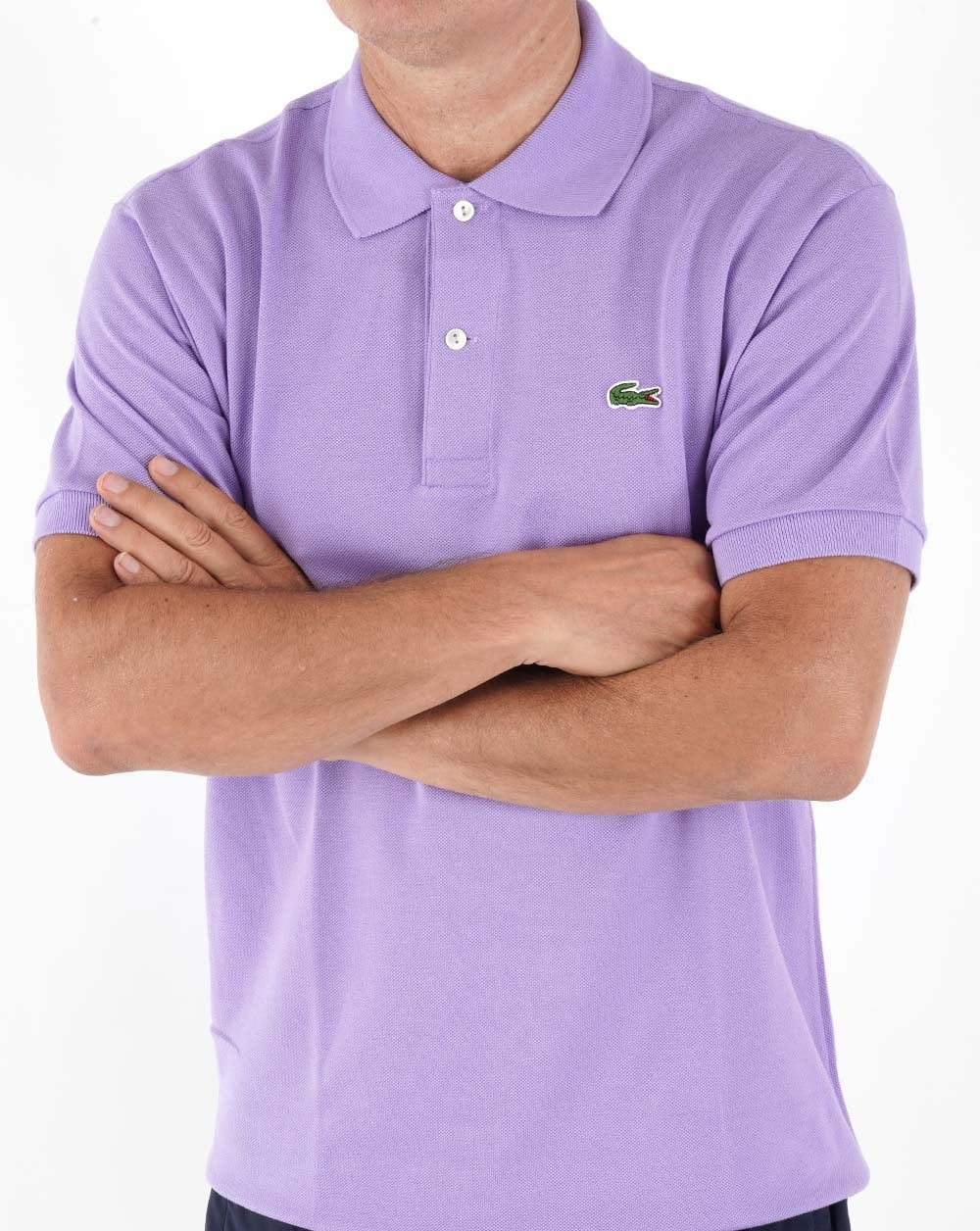 Lacoste Classic Polo Shirt Purple - Image 3