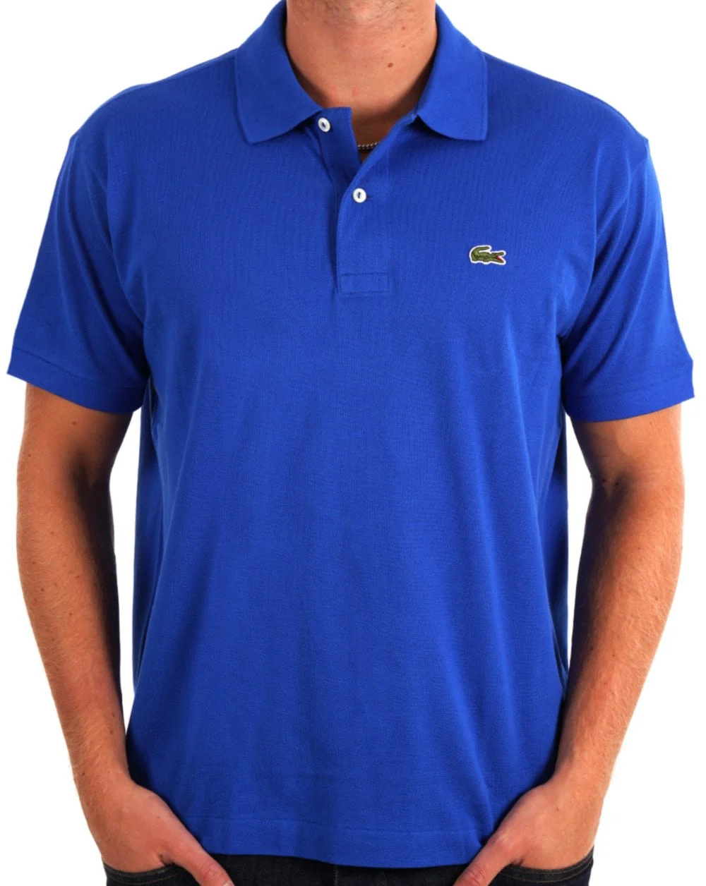 Lacoste Classic Polo Shirt Royal Blue - Image 3